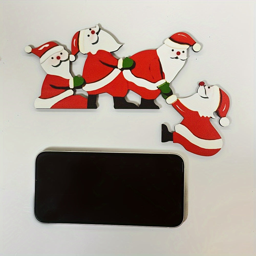 Wall Art Christmas Decorations Santa’s Reindeer Door Frame Decor