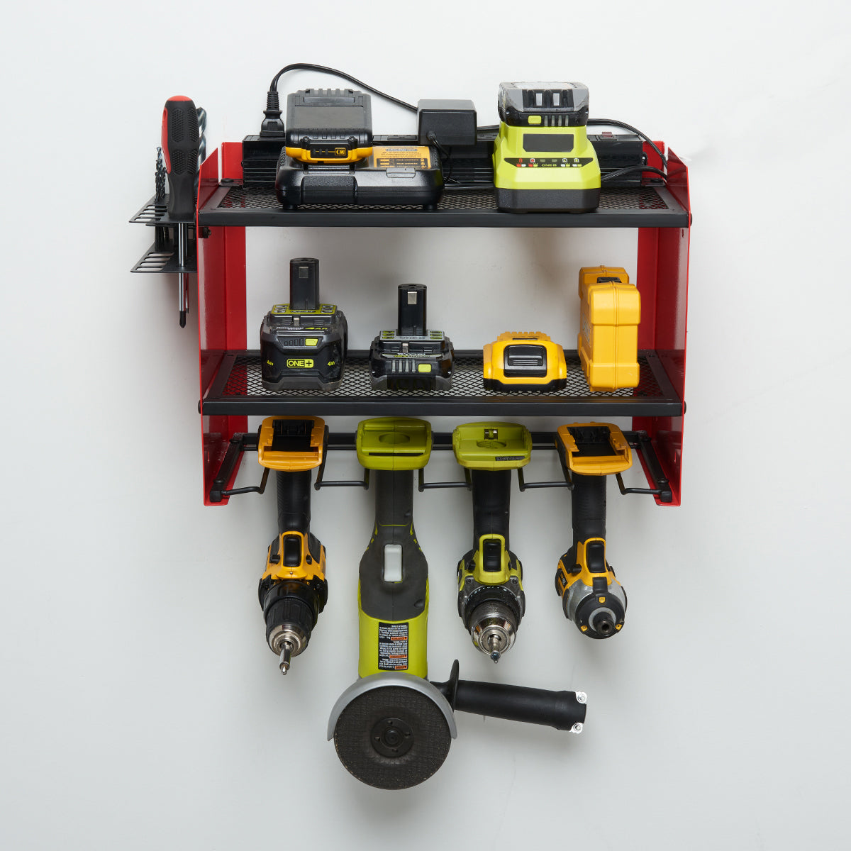 Wall Mount Power Tool Organizer Charging Station