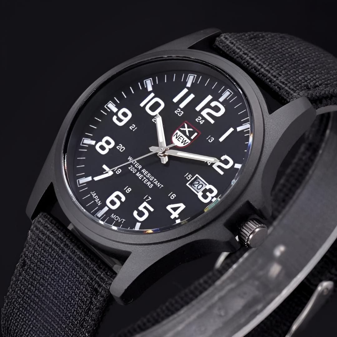 Watch Analog Wrist Watch Outdoor Water Resistant Military Style