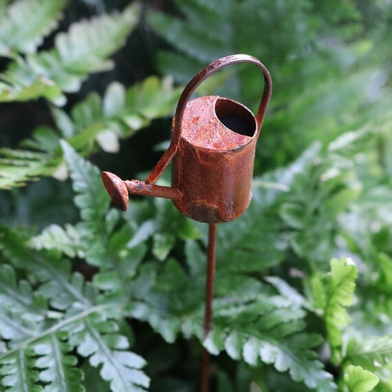 Ensemble de fées miniatures en fer pour décoration de jardin