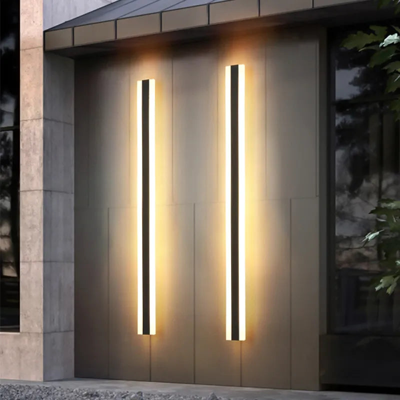 LumiGlow Outdoor Wall Light | Weatherproof Modern Lighting for Garden