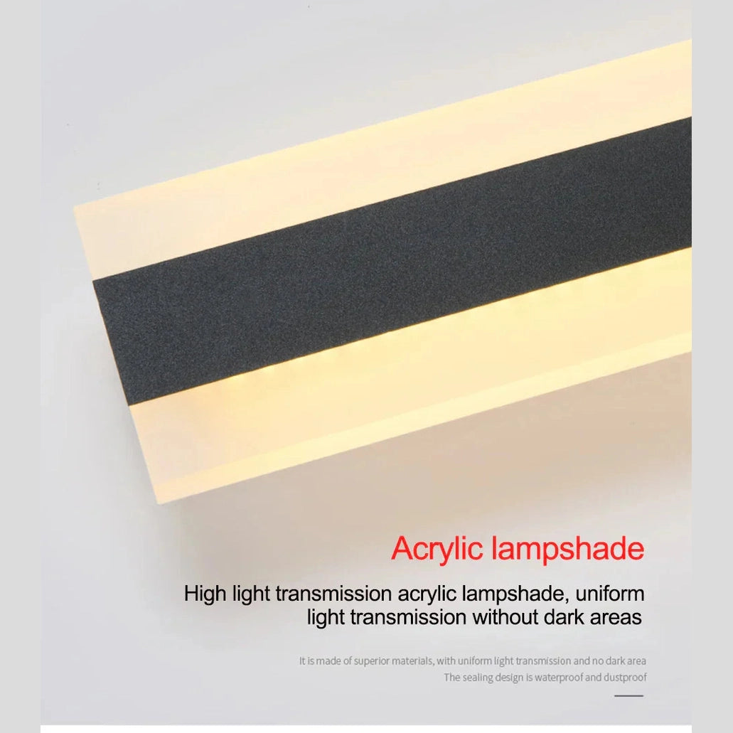 LumiGlow Außenwandleuchte | Wetterfeste moderne Beleuchtung für den Garten