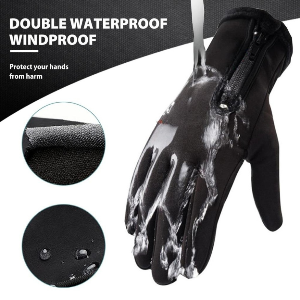 Winter Gloves Touchscreen Waterproof Thermal Anti Slip Outdoor