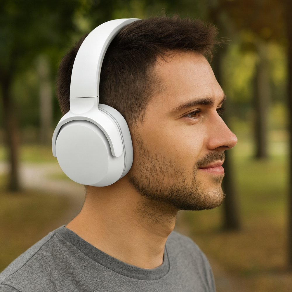 Wireless Bluetooth Headphones Over Ear Stereo Sound Comfort Fit