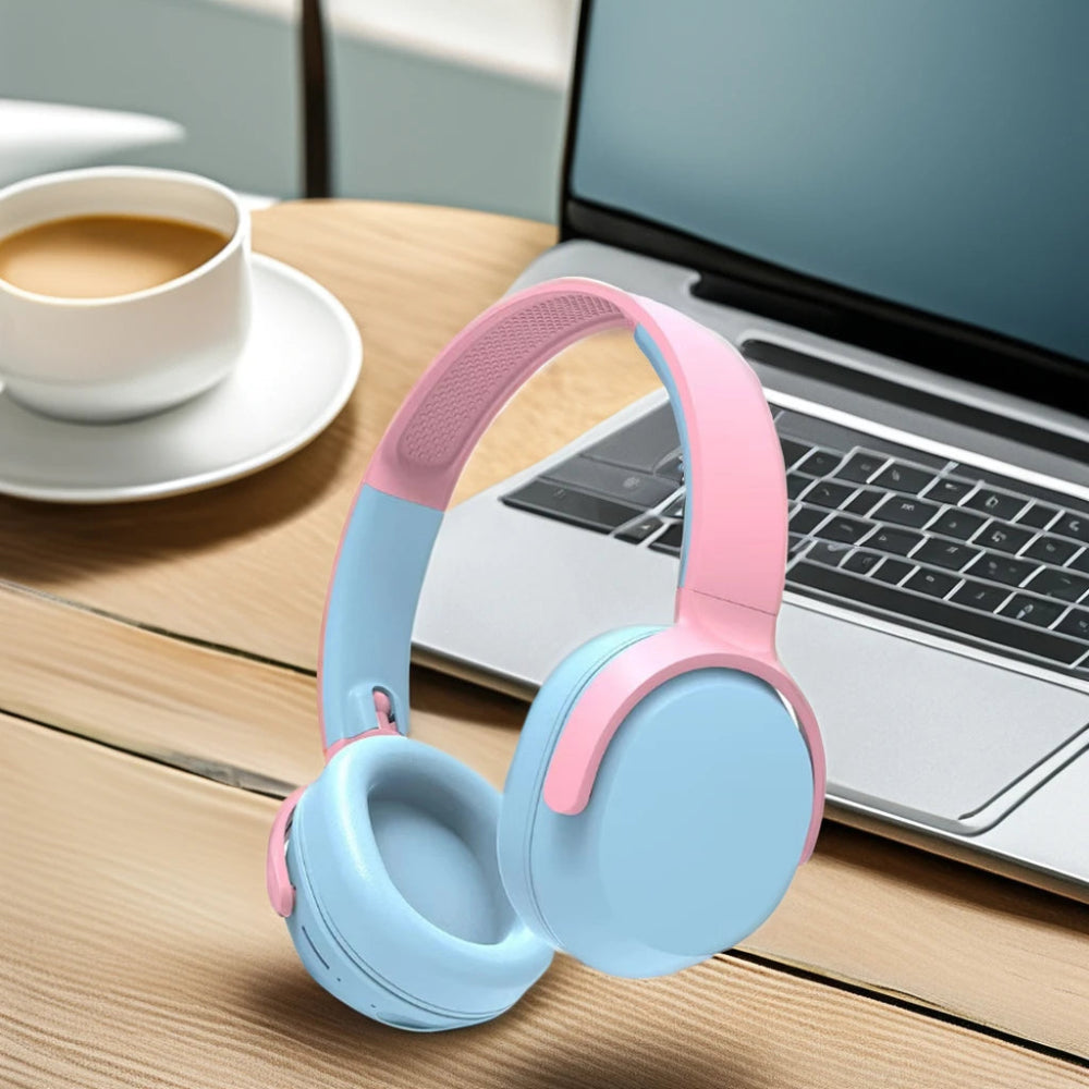 Wireless Bluetooth Headphones Over Ear Stereo Sound Comfort Fit