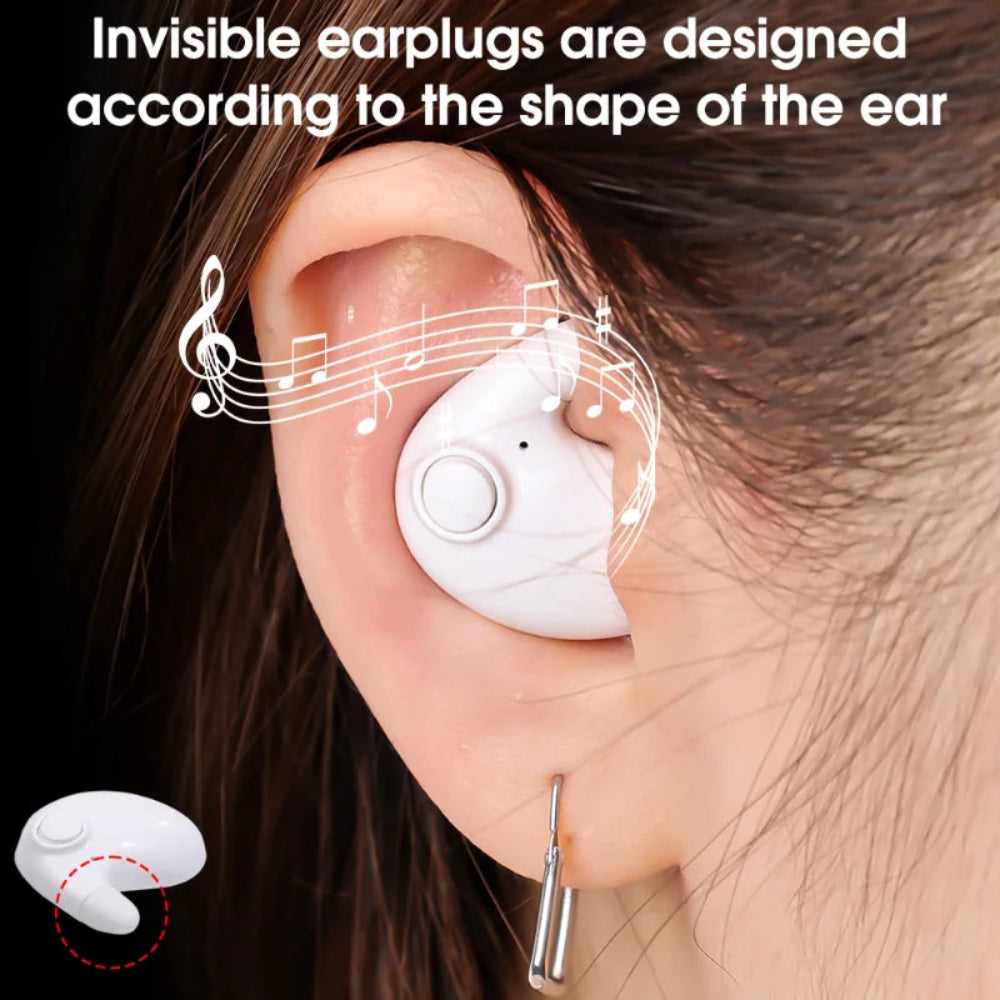 Wireless Earbuds Invisible Mini Bluetooth Noise Cancelling Sleep