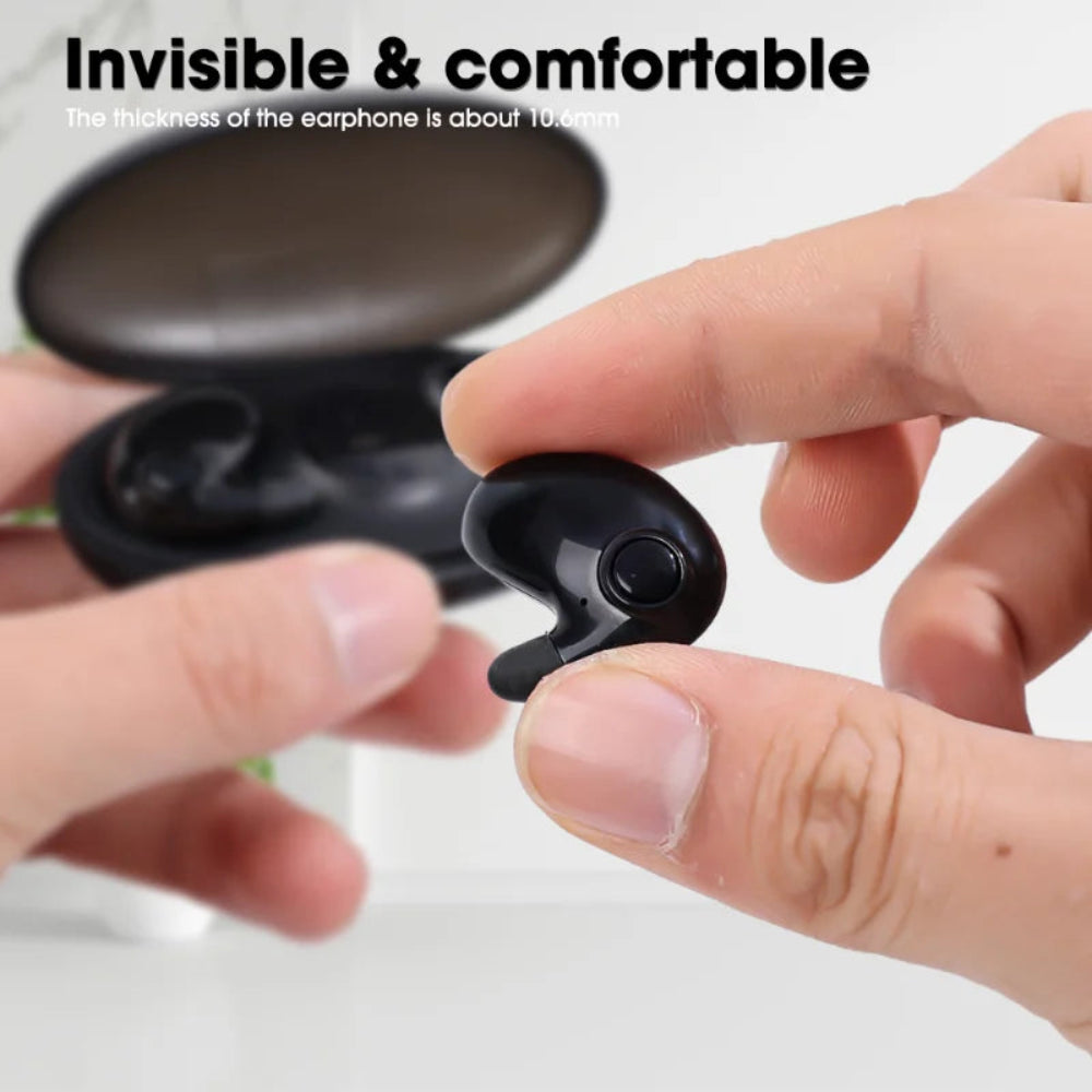 Wireless Earbuds Invisible Mini Bluetooth Noise Cancelling Sleep