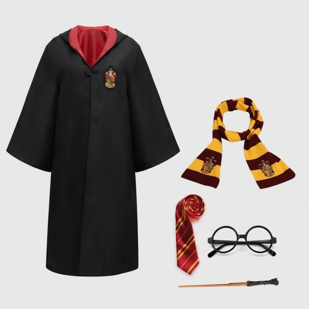 Wizard Costume Cloak Accessories Outfit Set 6