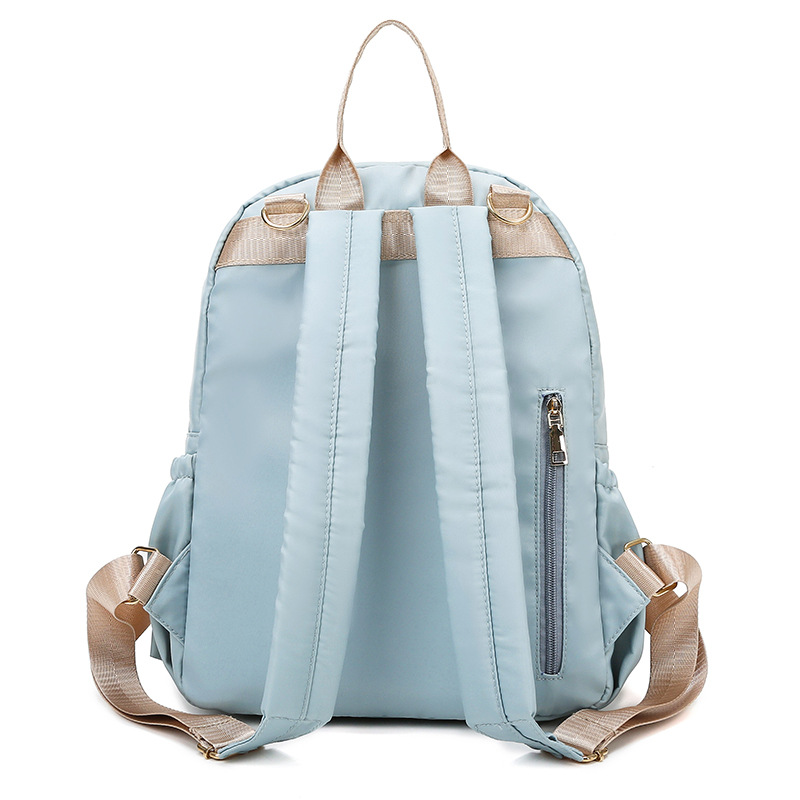 Women Vegan Leather Diaper Backpack  Waterproof