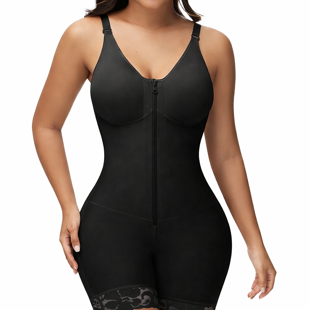 Women Front Closure Shapewear Bodysuit Body Shaping