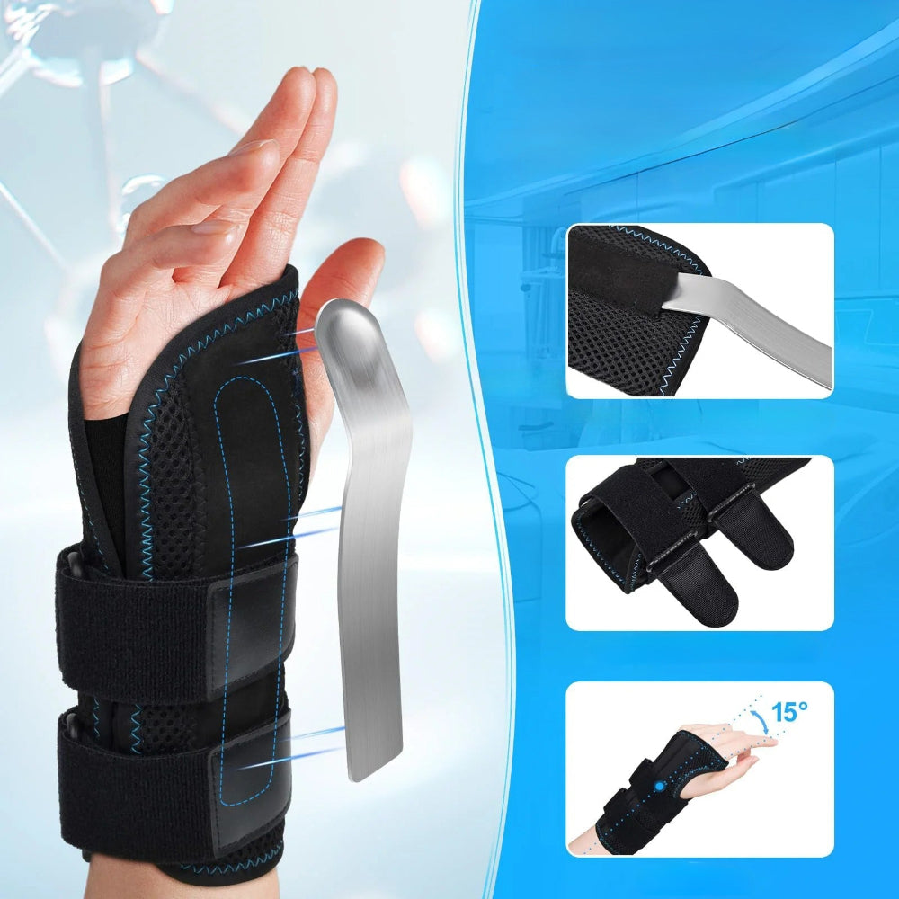 Wrist Brace Adjustable Support Stabilizing Splint