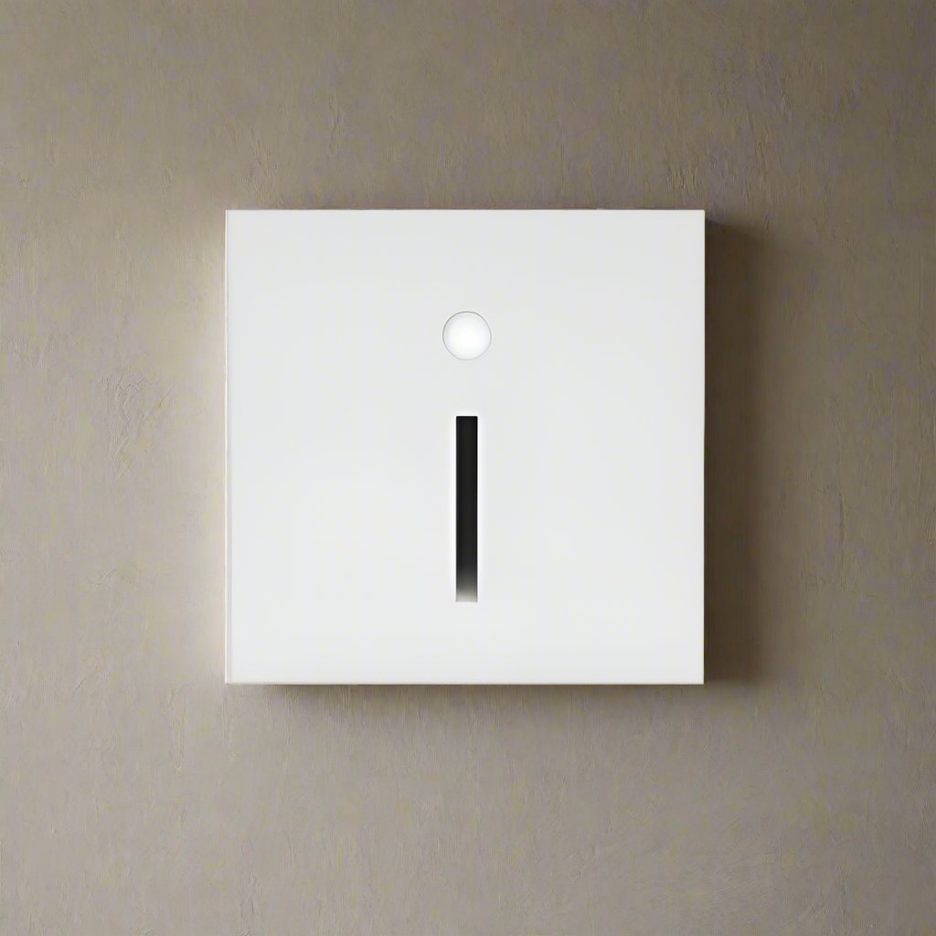 Light Motion Sensor Minimal Square Indoor Night Lamp