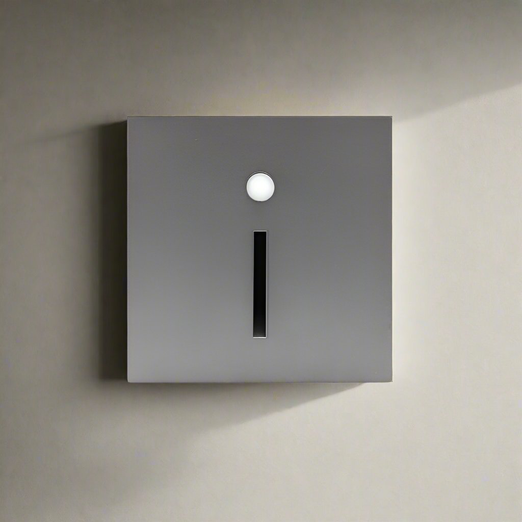 Light Motion Sensor Minimal Square Indoor Night Lamp