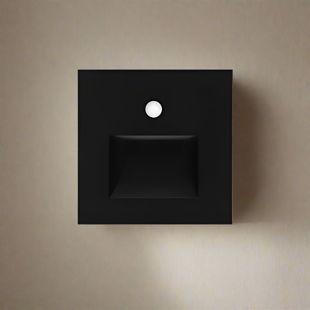 Light Motion Sensor Minimal Square Indoor Night Lamp