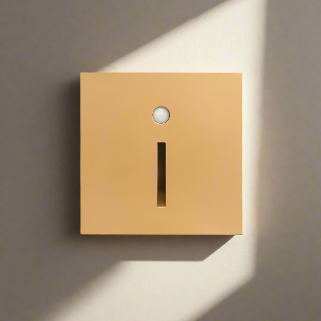 Light Motion Sensor Minimal Square Indoor Night Lamp