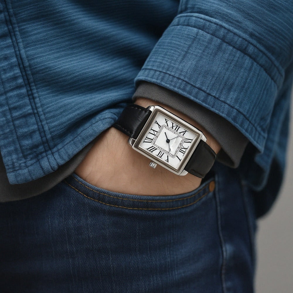 Analog Dress Watch Men's Classic Men's Watch Dress Strap - Image 1