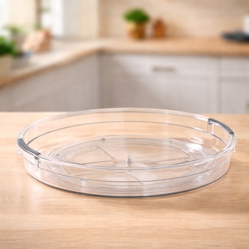 Lazy Susan Organizer Cabinet Turntable Storage