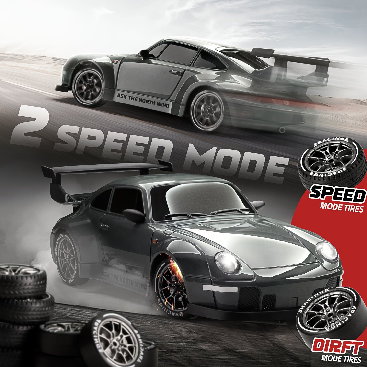 Remote Control Drift Car with Racing Kit