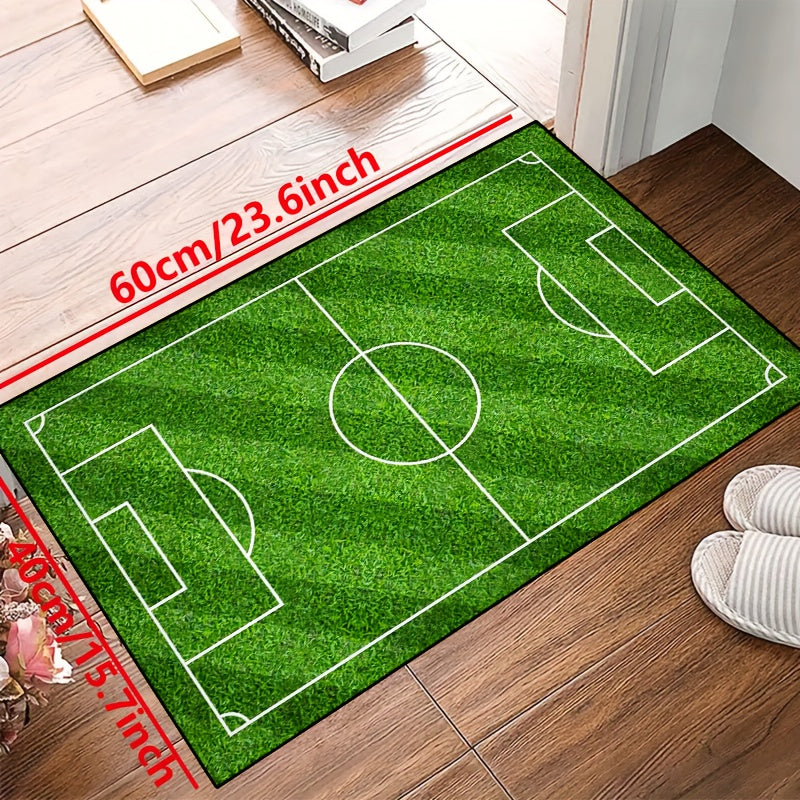 SoccerPlay | Non-Slip Washable Rug for Living Room & Bedroom