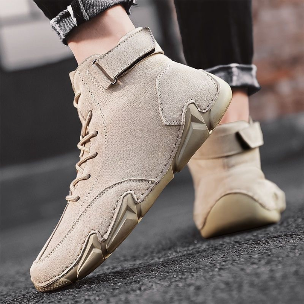 Botas de senderismo para hombre hasta el tobillo | Impermeables para trabajo