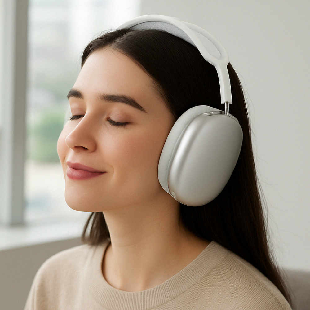 Bluetooth Headphones Noise Cancelling Headphones Wireless Headphones - Image 3