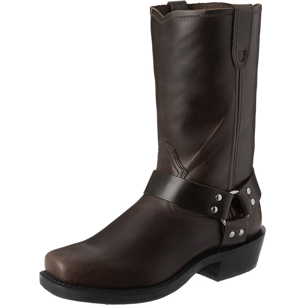 メンズ ニーハイ ハーネス ブーツ | 防水