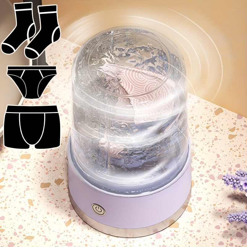 Mini lavadora para viajes y camping