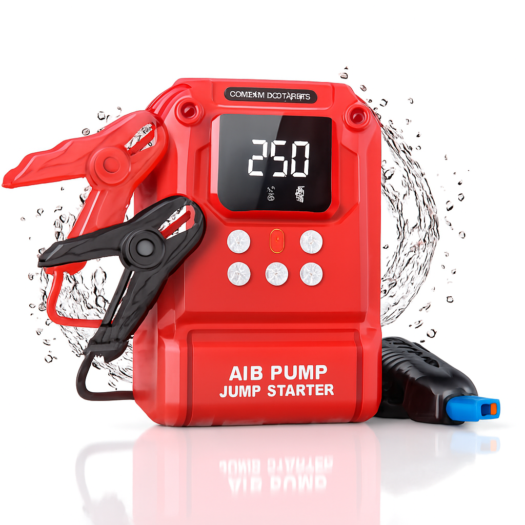Car Jump Starter with Air Compressor