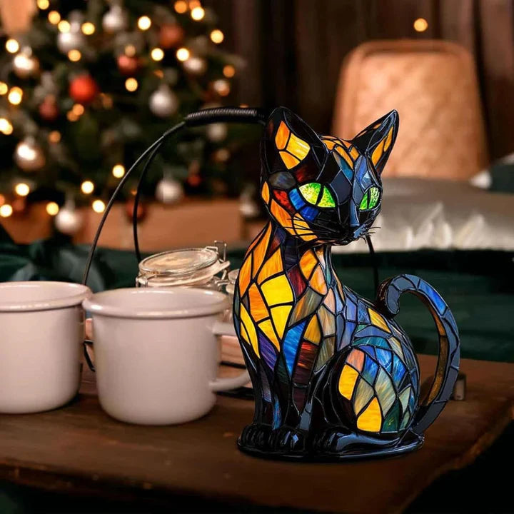 Charming Cat Lamp for Animal Lovers - Image 2