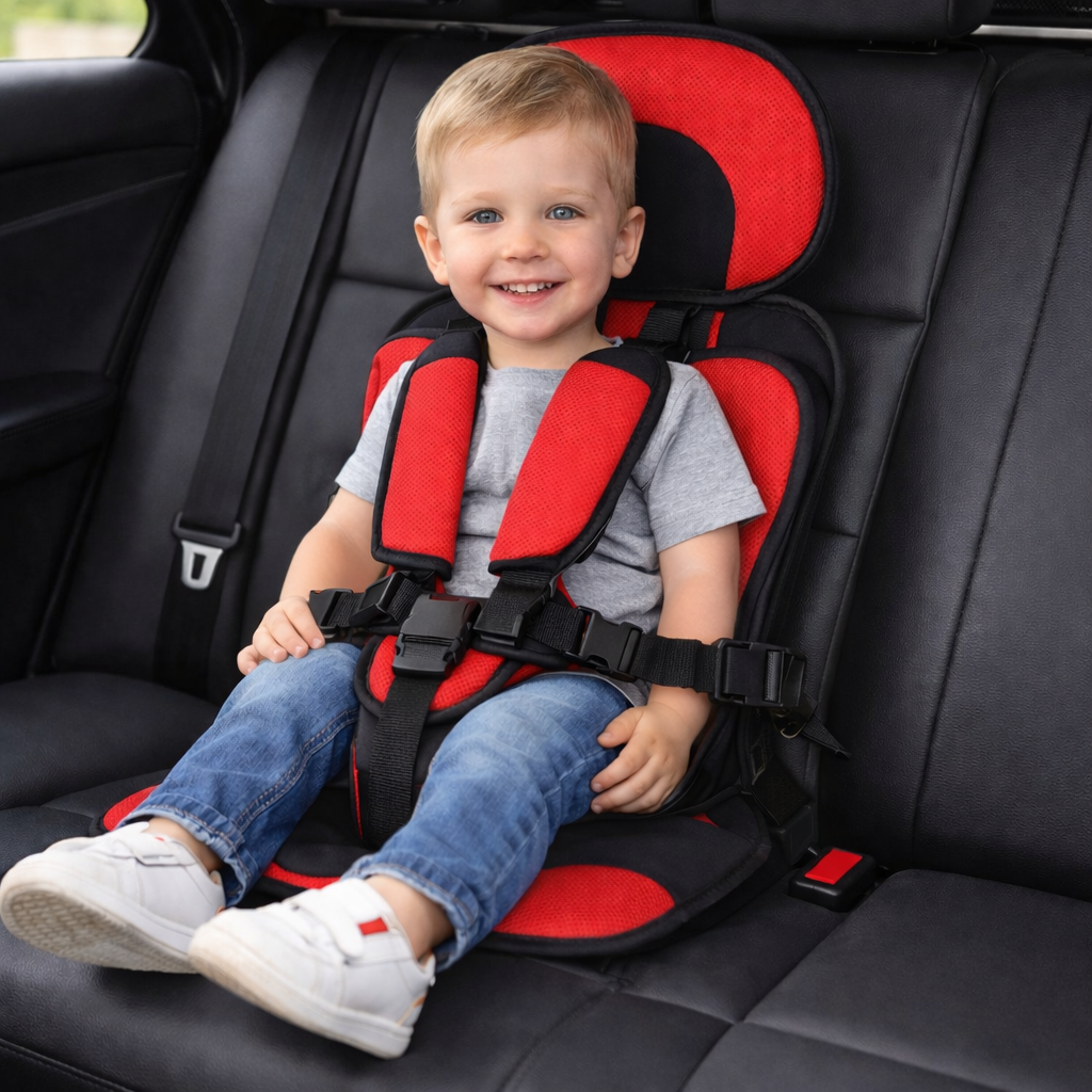 Child Booster Seat Toddler Car Seat Portable Adjustable - Image 3