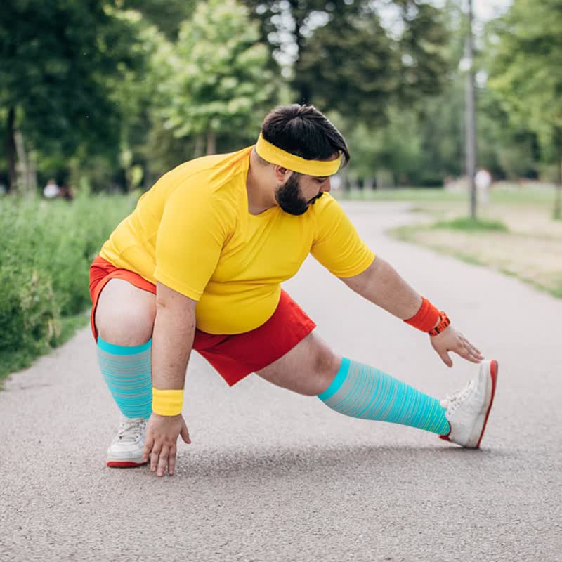 Unisex Knee High Compression Socks | Arch Support Sports