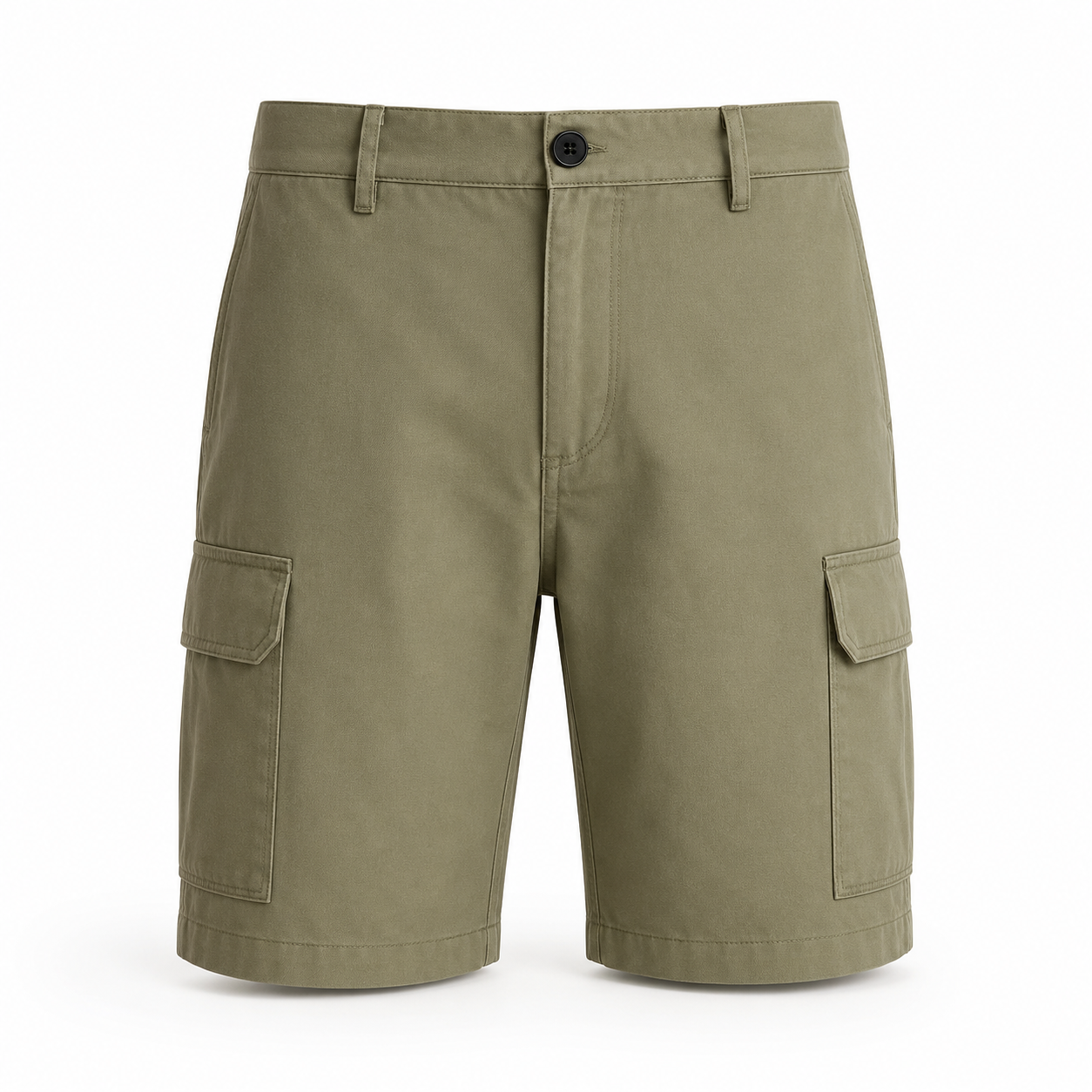 Baumwoll-Cargoshorts mit Taschen für Herren