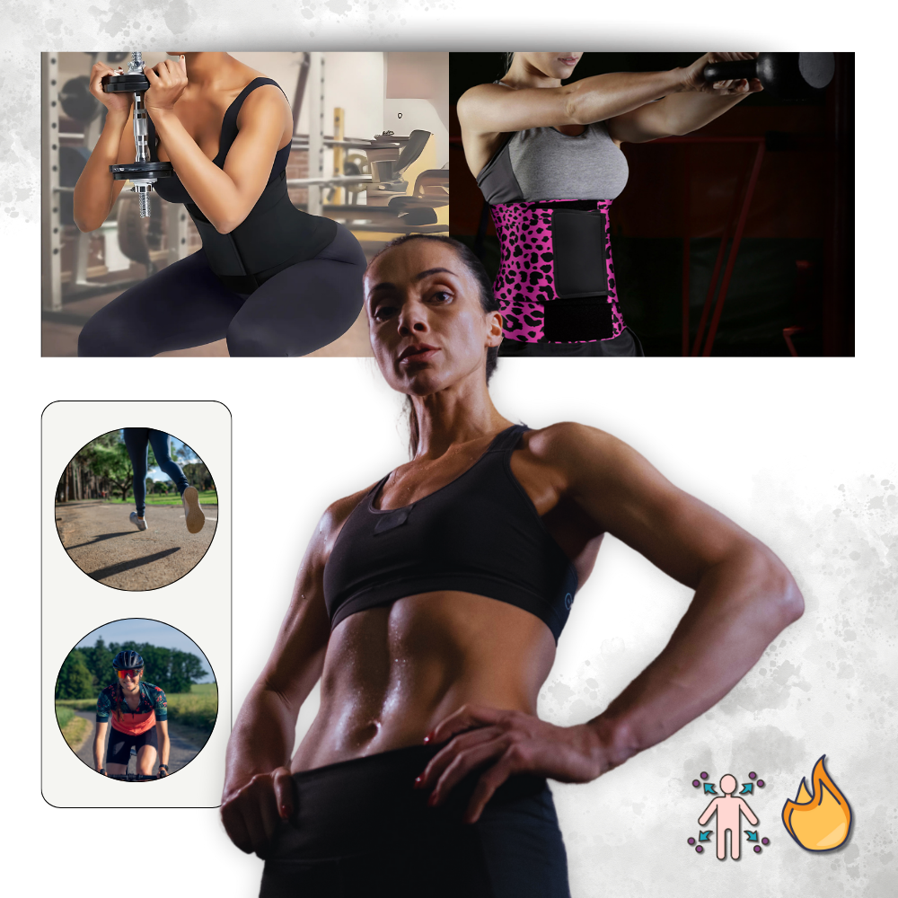 Waist Trainer Sweat Belt Body Shaper Wrap