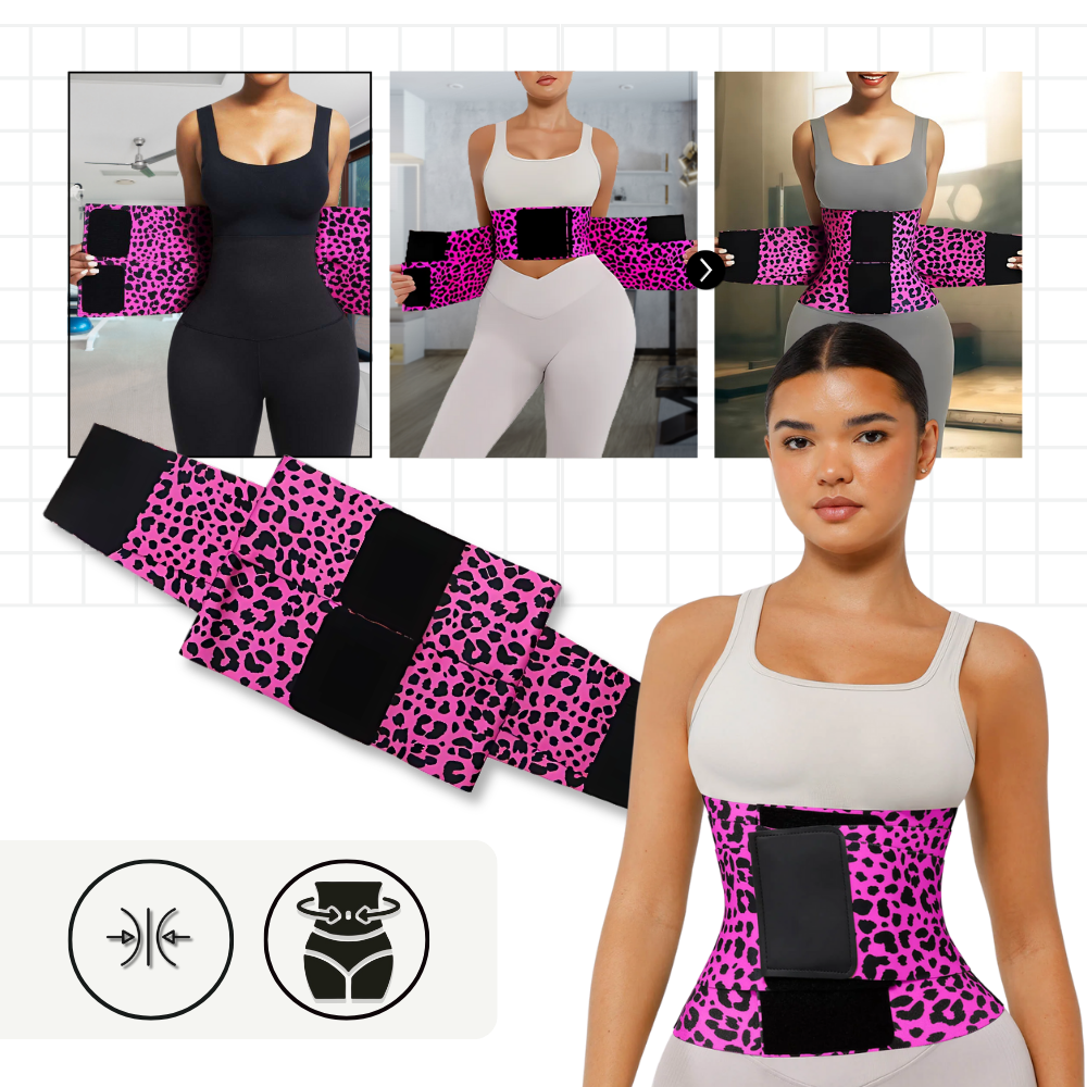 Waist Trainer Sweat Belt Body Shaper Wrap