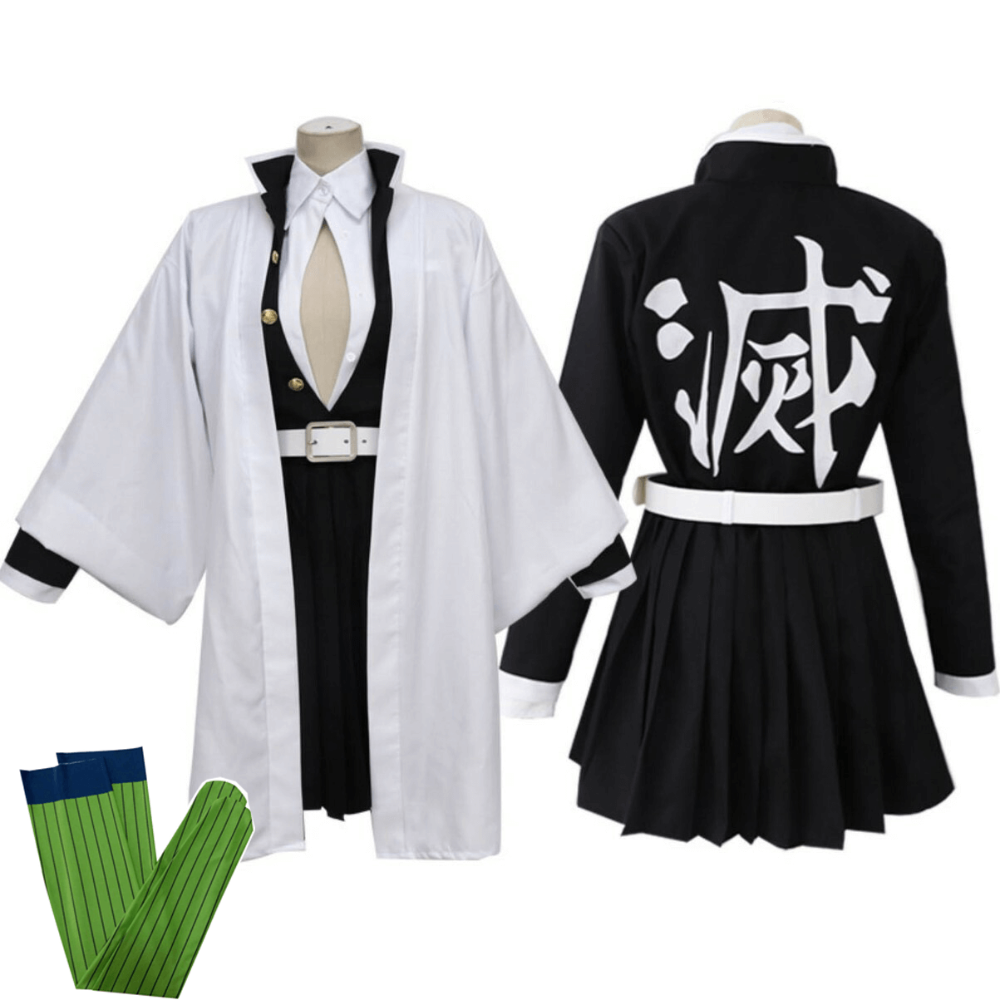 Demon Cosplay Costumes Nezuko Costume Mitsuri Tanjiro Shinobu Cosplay Set Mitsuri Kanroji Halloween Costumes - Image 8