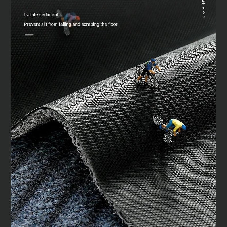 Felpudo de PVC | Alfombra antideslizante recortable para entrada