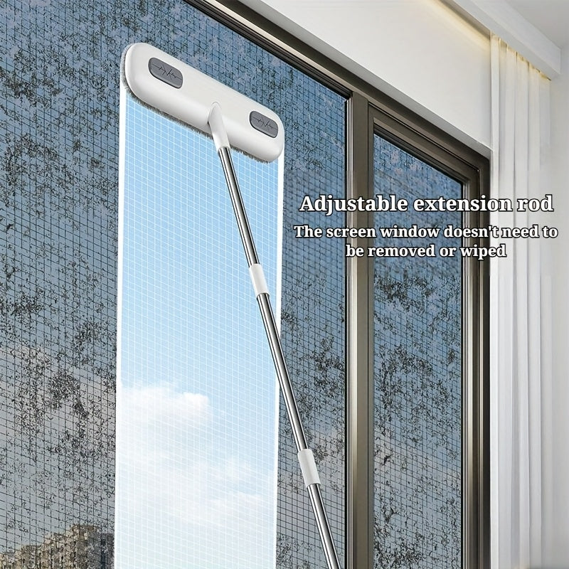 Window Cleaning Brush Extendable Plastic Tool