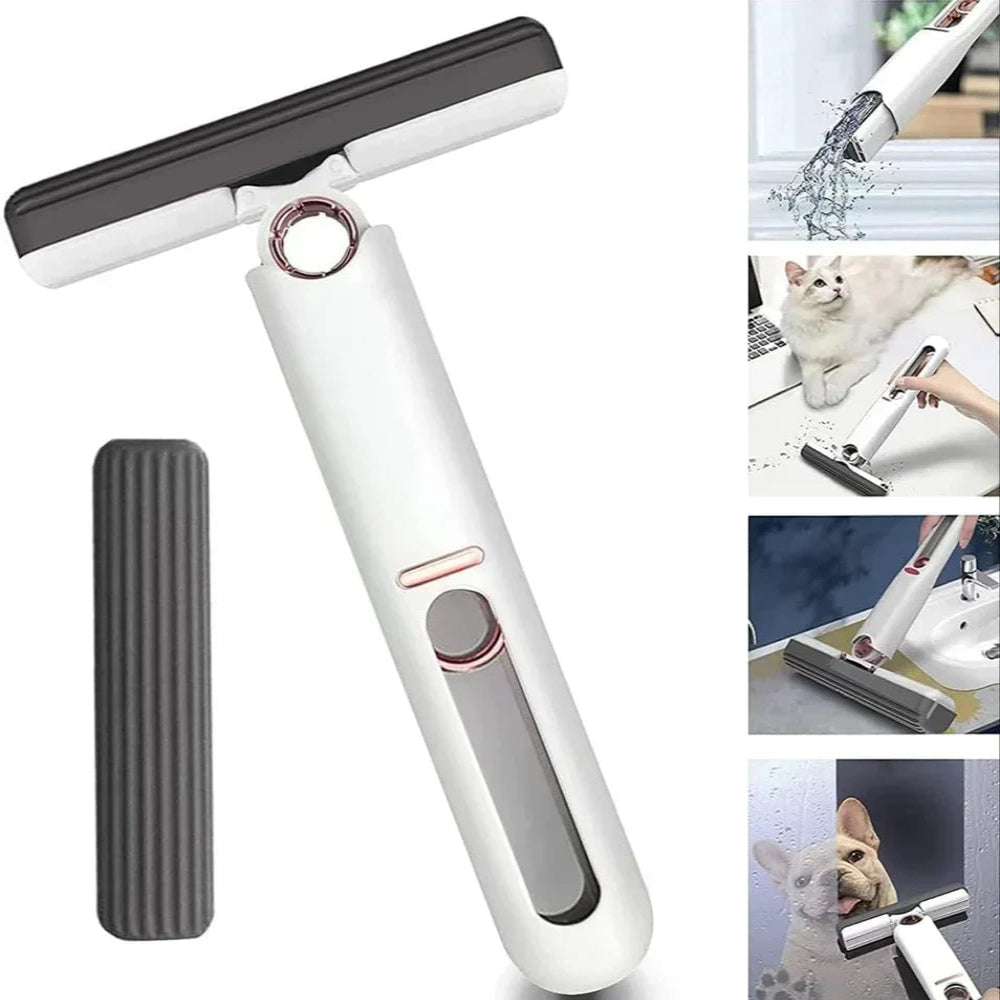 Window and Surface Cleaning Squeegee Tool