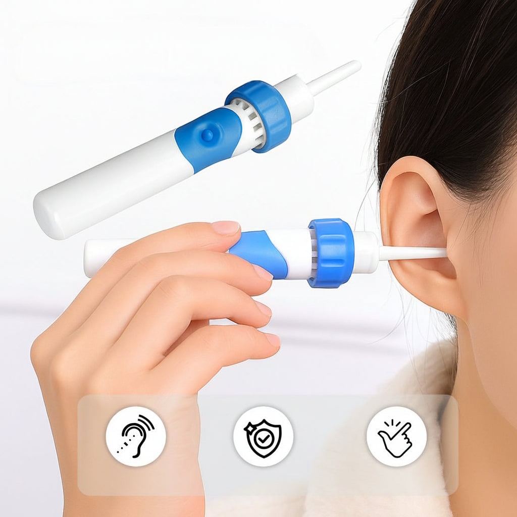 Electric Ear Cleaner Ear Suction Device Ear Wax Removal Tool - Image 2