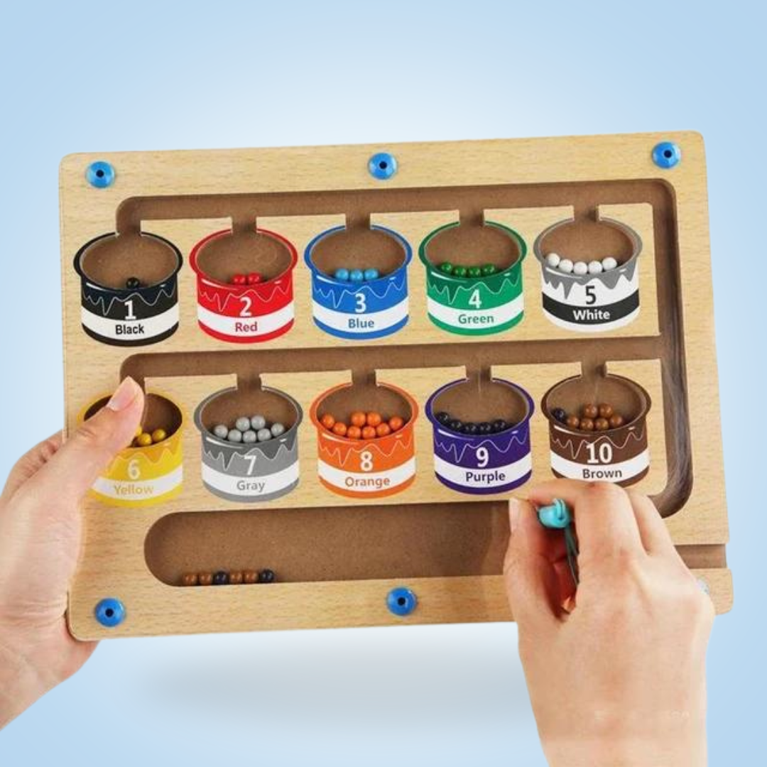 Wooden Magnetic Colour Matching Learning Toy