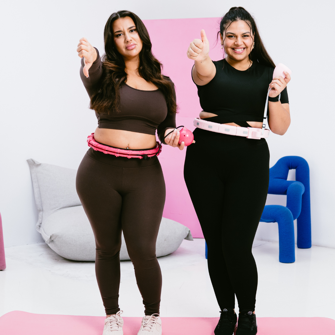 Weighted Fitness Hoop Adjustable Exercise Ring