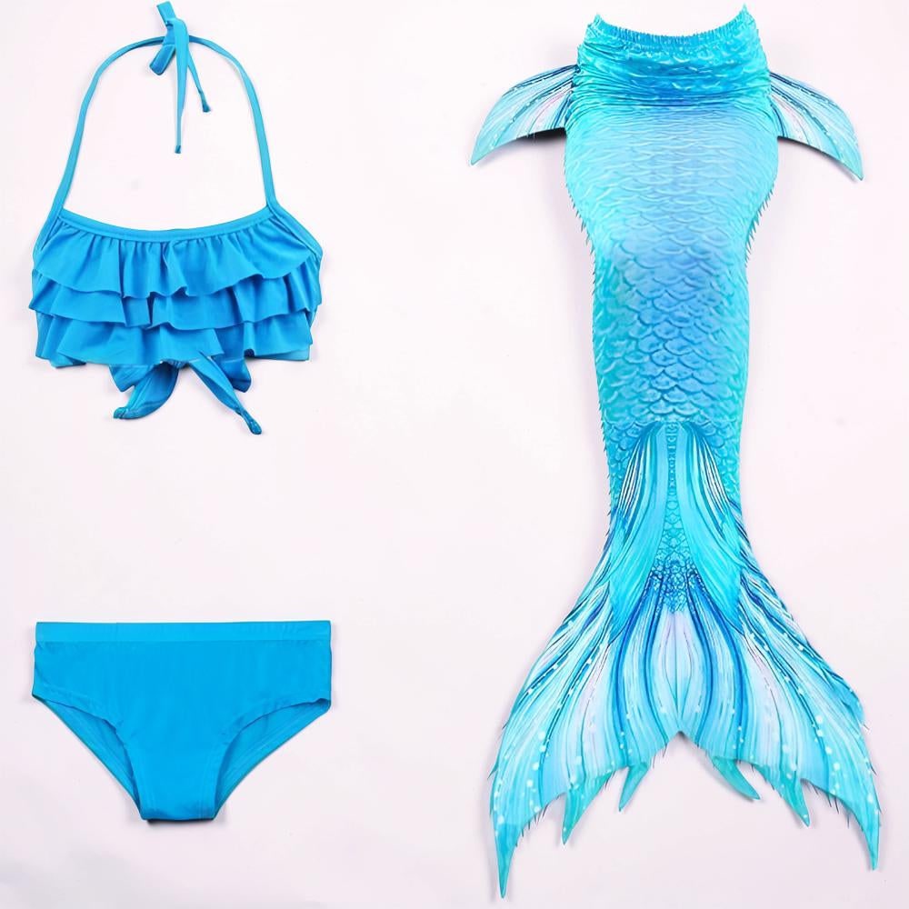 Girls Swim Costume Mermaid Swimsuit Fun Beach Outfit - Image 2