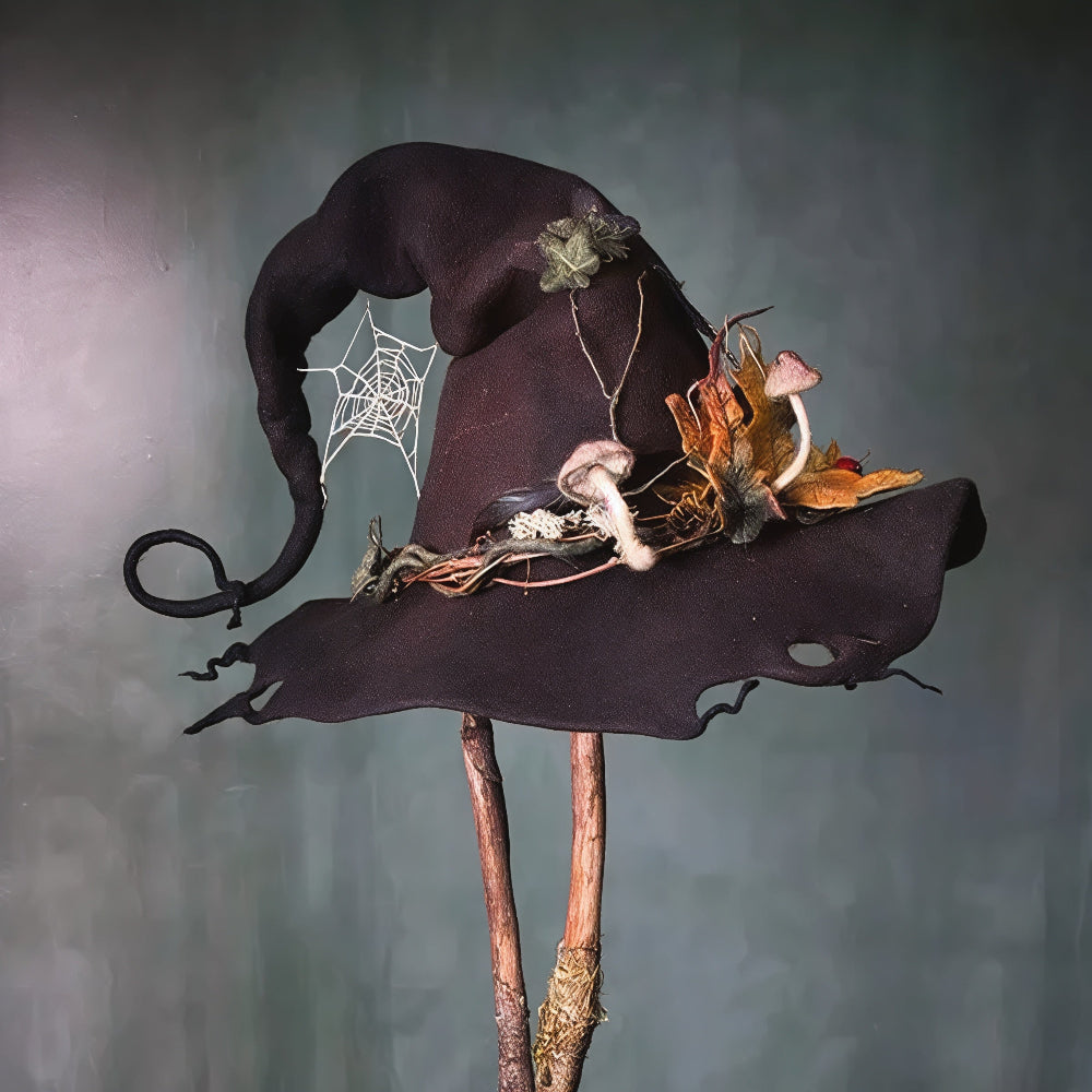 Witch Hat Handmade Merino Wool Felt