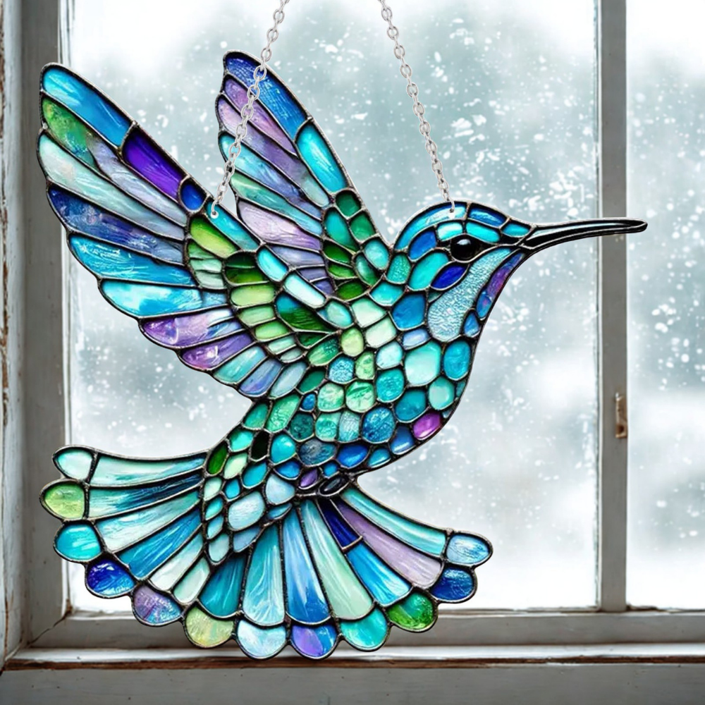 Hanging Decor Acrylic Suncatcher Window Suncatcher Bird - Image 8