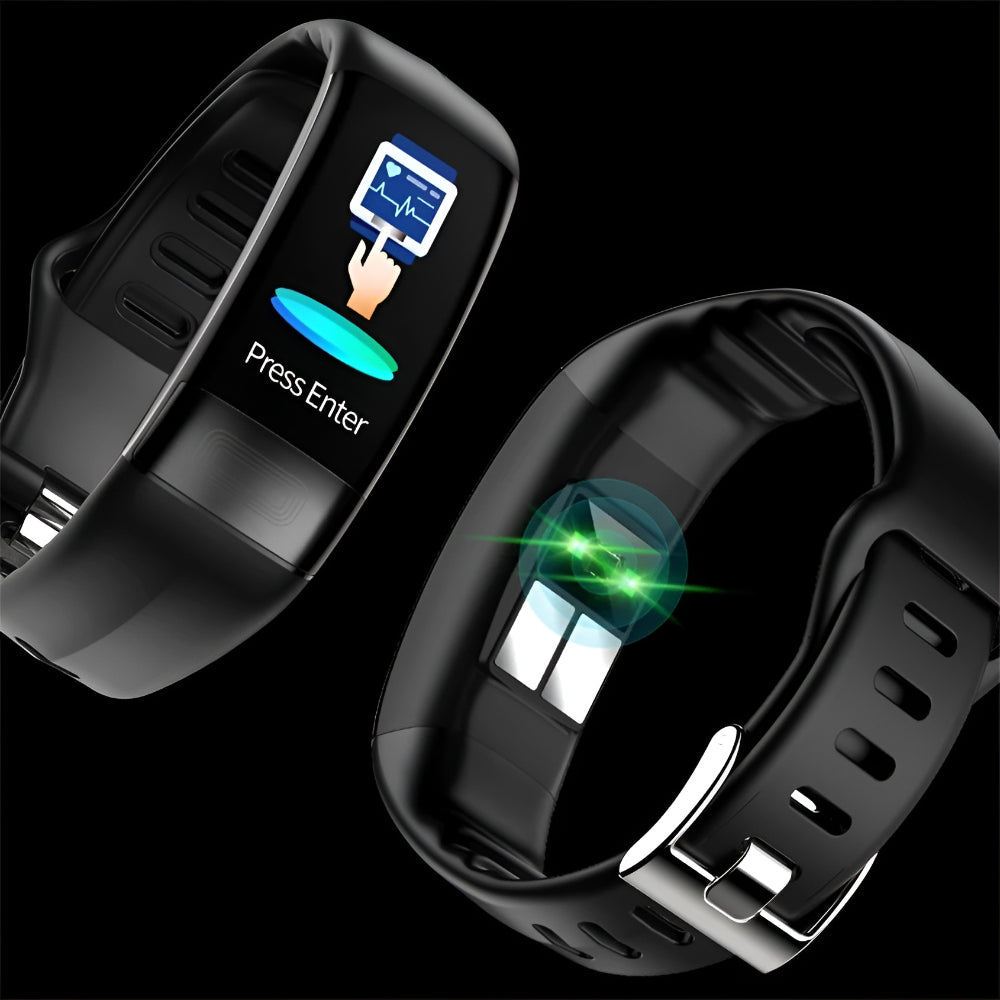 Smartwatch Fitness Tracker Heart Rate Waterproof Touch Watch