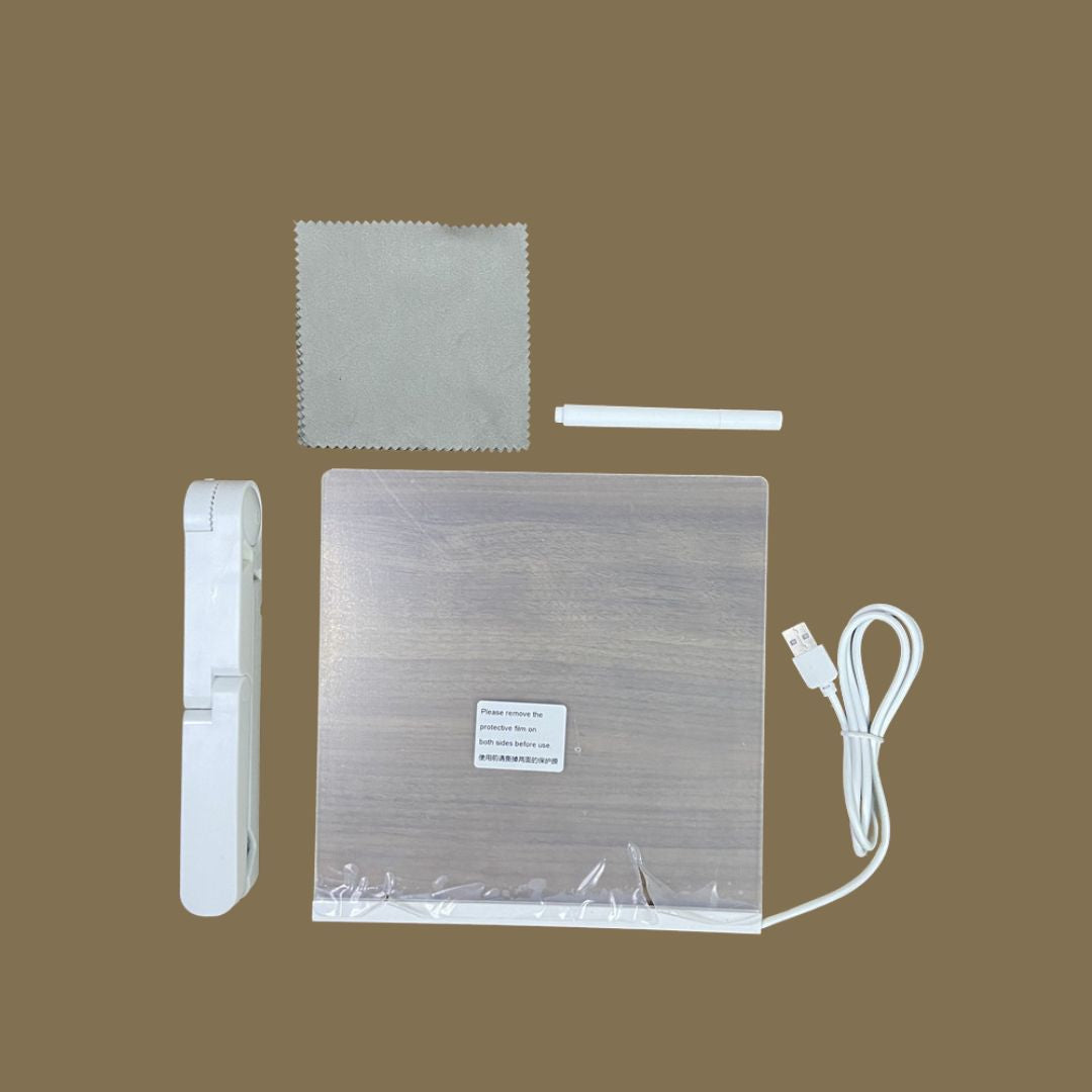 LED Drawing Board Light Up Writing Toy