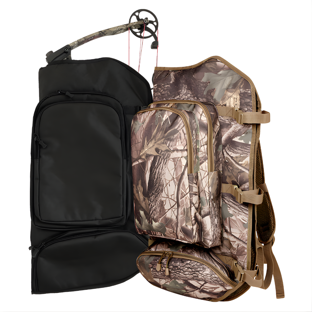 Mochila táctica impermeable para caza para hombre | Soporte para arco, carcaj