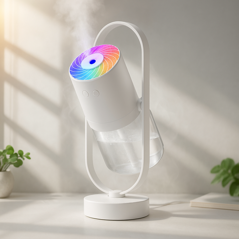 Air Purifier Cool Mist LED Humidifier