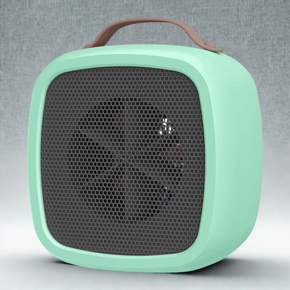 Portable Electric Space Heater Indoor Quiet Energy Efficient Warmer