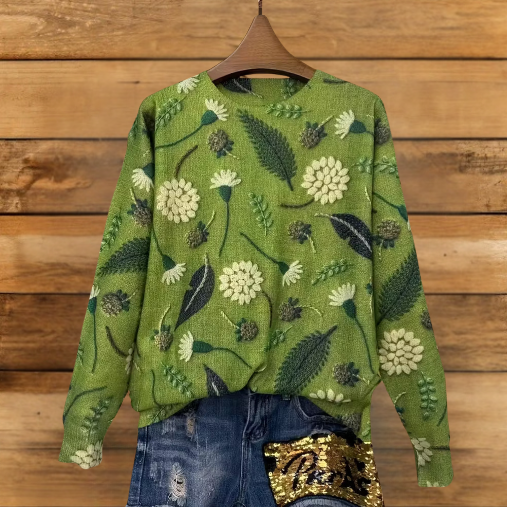 Dámský ošklivý vánoční svetr - legrační mikina s kočičím Santou